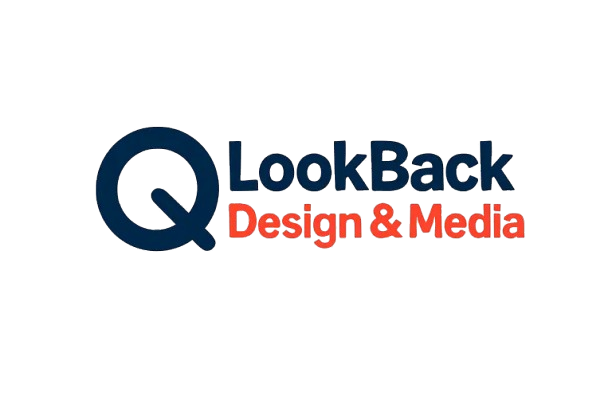 LookBack Design & Media logo β creative branding, marketing, and content design agency